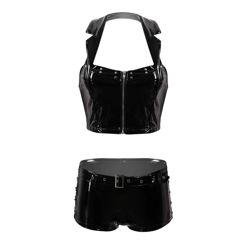 YLDCN Women's Baby Dolls Women Sexy Lingerie Sexy Backless Sleeveless Adjustable Waist-Black_XL