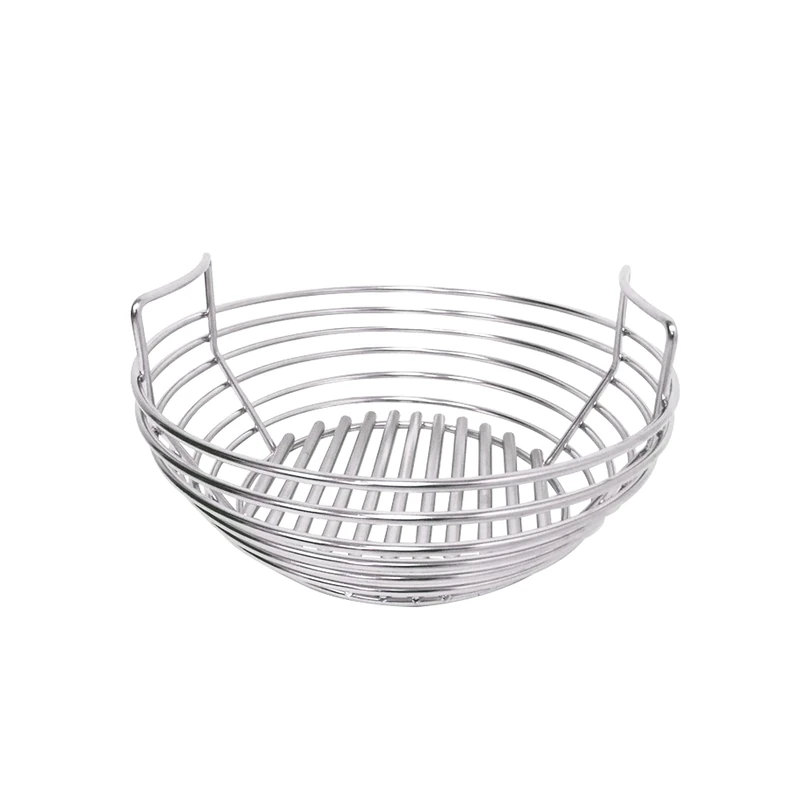 Kamado Joe® Stainless Steel Charcoal Basket Grill Accessory for Joe Jr™ - Image 1