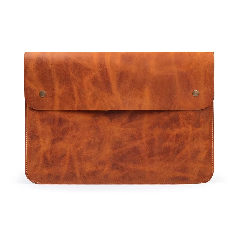 MegaGear Genuine Leather MacBook Bag for 13.3, 15 & 16 Inch