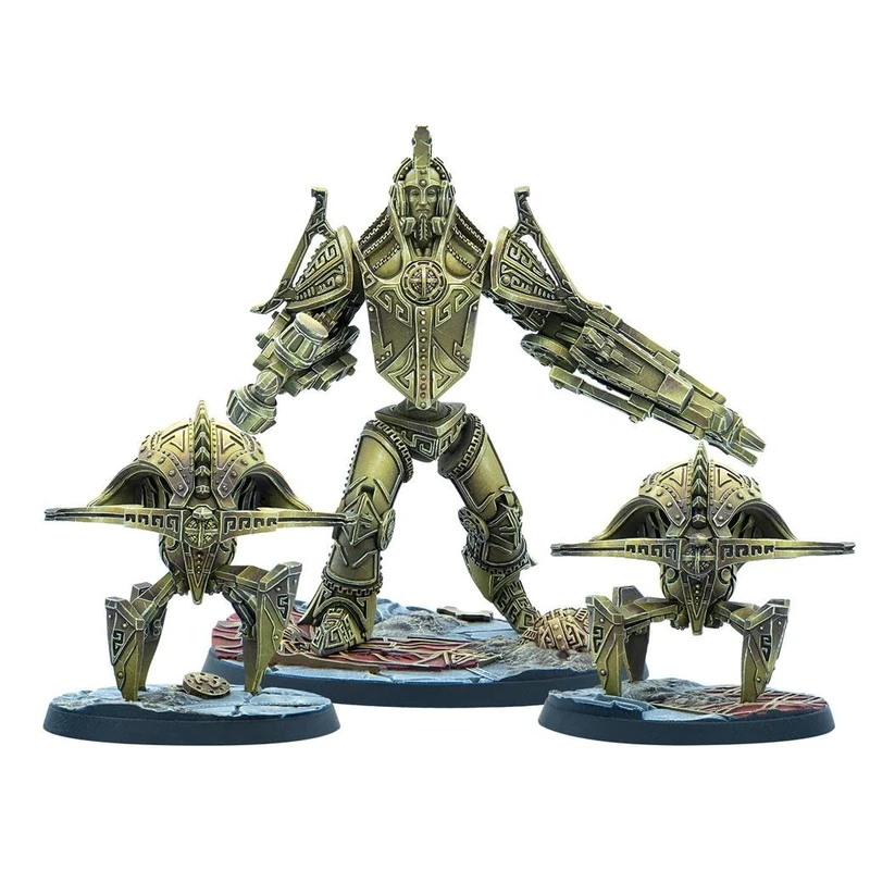 Modiphius Entertainment Elder Scrolls Call to Arms Dwemer Centurion and Ballista Miniatures Set, Multicolor, 15.24 x 10.62 x 2.69 cm