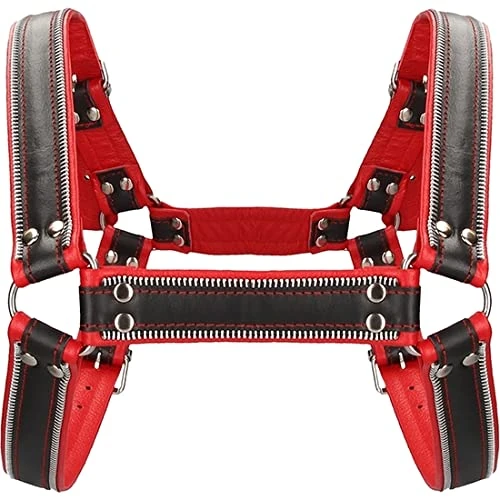 Shots UOM016REDLXL-Bondage Toys Black,Red One Size