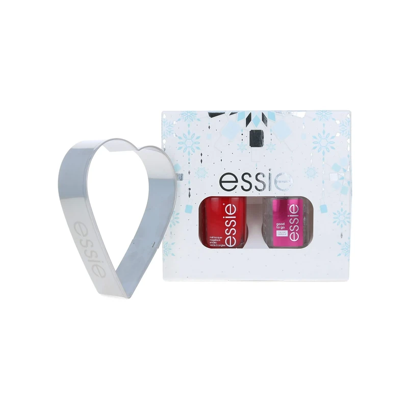 Essie Varnish and Top Coat Chest - 61 Russian Roulette - Good To Go Topcoat (2 x 13.5 ml)