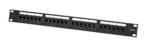 Knightsbridge 19 inch 1U UTP CAT6 24-Port Patch Panel