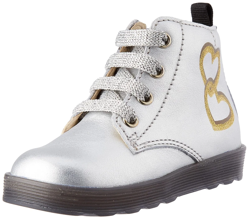 Falcotto Polley Snow Shoe Girl 0-24, Silver Nickel, 2.5 UK Child