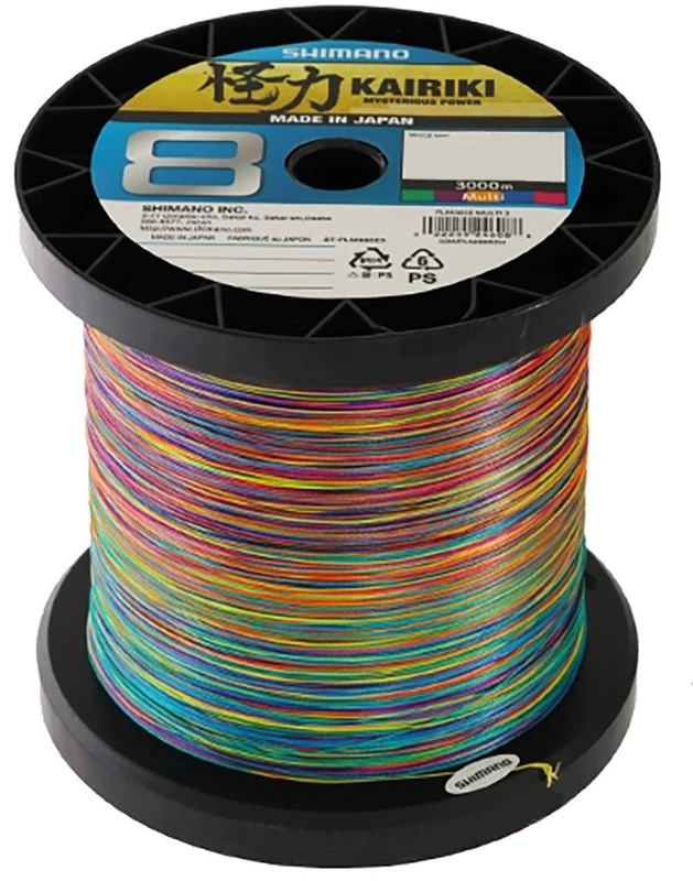 Shimano Line Kairiki 8 3000m 0.215mm 20.8kg Multi C Fishing Line