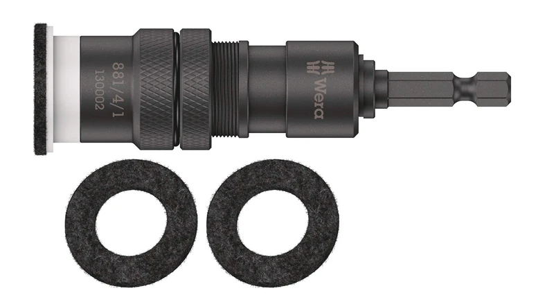 Wera 881/4/1 SB Bit holder with variable screw depth limitation, 3 pieces, 05130002001