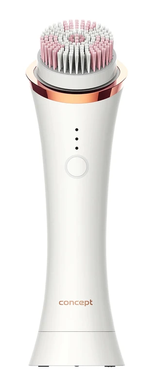 Concept Perfect Skin PO2000 Electric Sonic Face Brush Facial Cleansing Brush 3 Speeds Face Brush Face Massager Waterproof IPX6 USB Rechargeable