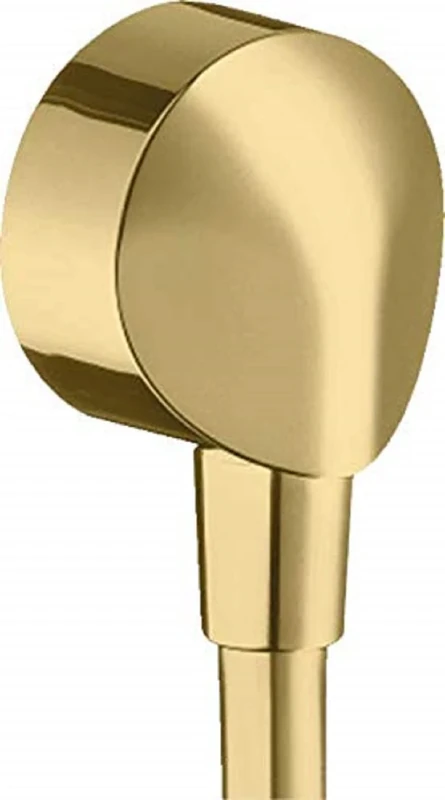 hansgrohe FixFit E 27454990 Without backflow Preventer Polished Gold Optic Wall Connection