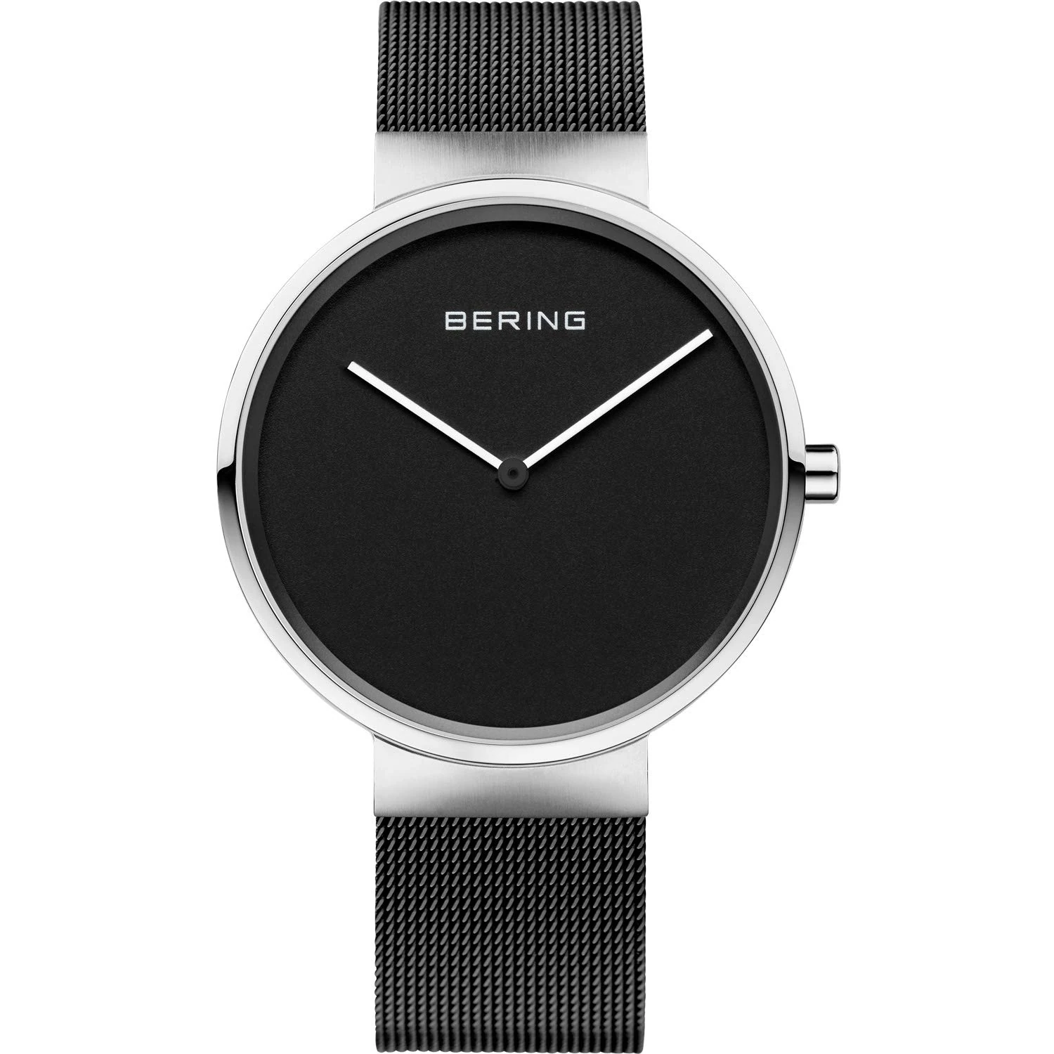 BERING Men Analog Quartz Classic Collection Watch with stainless steel Strap and Sapphire Crystal 14539-102