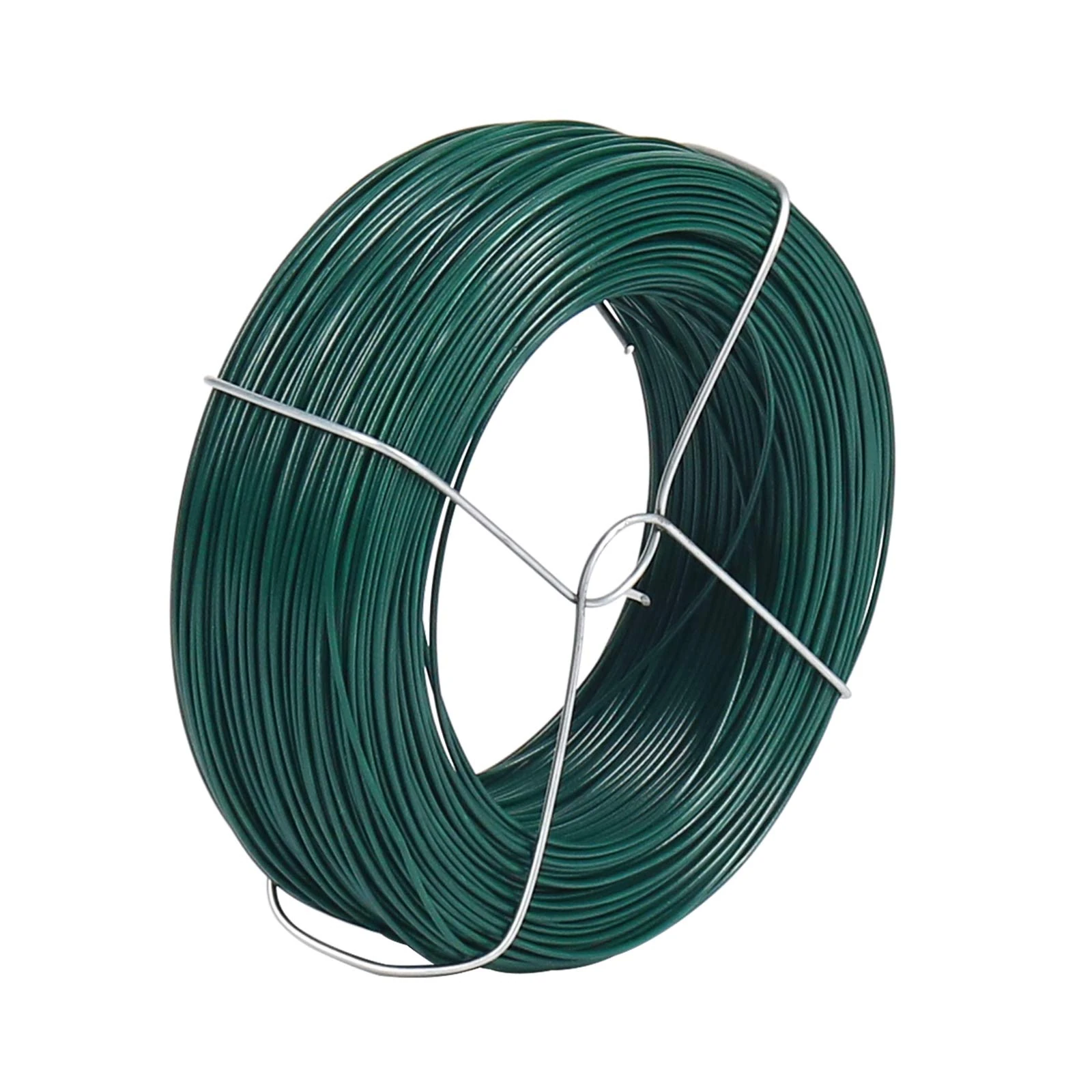 Shintop 100m Garden Wire, Green Gardening Wire for Climbing Plants Ties, Tomatoes Twist Ties Bonsai Wire Plant Support