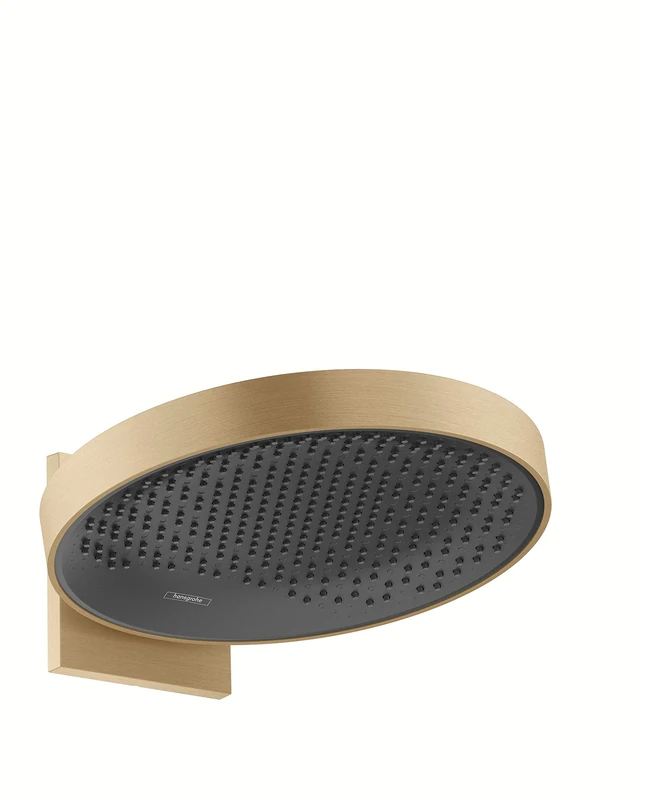 hansgrohe Rainfinity Shower Head 360 mm Round 1 Jet Type Wall Mounted Brushed Bronze