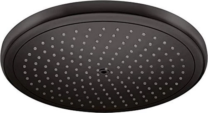 hansgrohe Croma 26221670 Water Saving Shower Head (EcoSmart) 280 mm Rain Shower Head with 1 Jet Type Matte Black