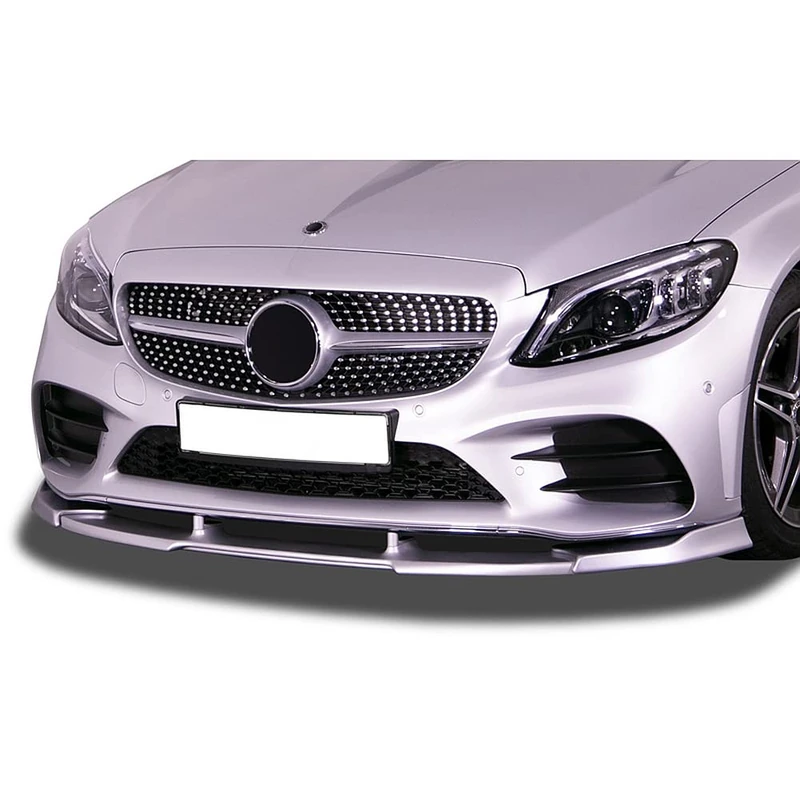 RDX Racedesign Front spoiler Vario-X compatible with Mercedes C-Class W205 AMG-Line FL 2018- (PU)