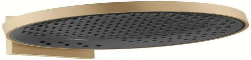 hansgrohe Rainfinity Shower Head 360 mm Round 3 Jet Types Wall Mounted Brushed Bronze