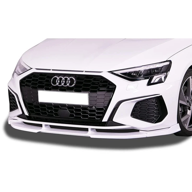 RDX Racedesign Front spoiler Vario-X compatible with Audi A3 (8Y) S-Line & S3 2020- (PU)