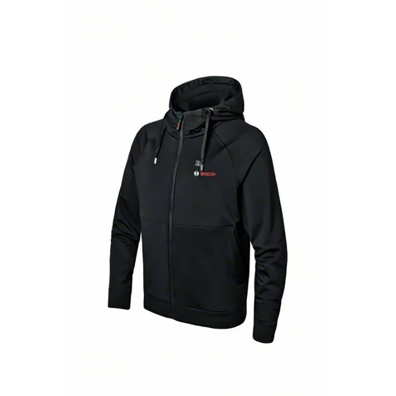 Bosch Professional Heated Hoodie GHH 12+18V XA (inc. USB Charging Adapter GAA 12V-21, excluding Battery) – Size M