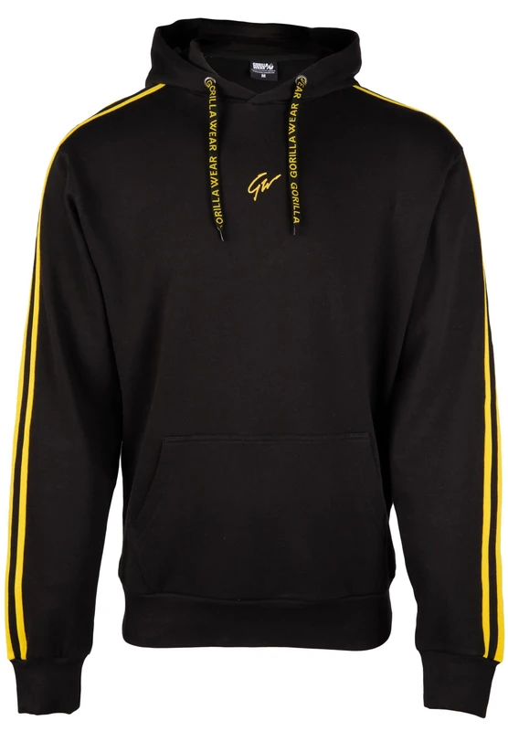 Banks Oversized Hoodie - Black/Yellow - M