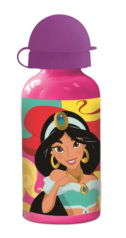 Stor 400ml Kids Aluminium Bottle - Disney Princess Bright & Bold