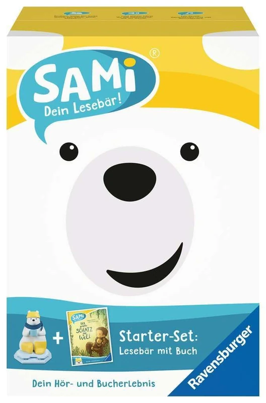 Ravensburger SAMi Reading Bear Starter Set with Picture Book - Image 1