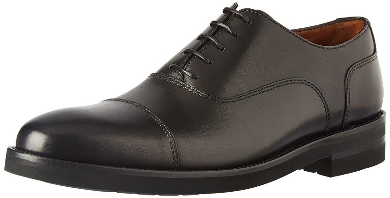 Lottusse Men's L6591_107318 Oxford Shoes - Black, 5 UK