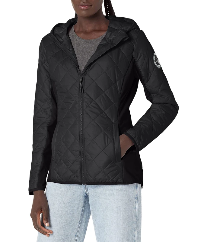 Skechers Women's Go Walk Wear Everyday Puffer Jacket, X-Small, Black
