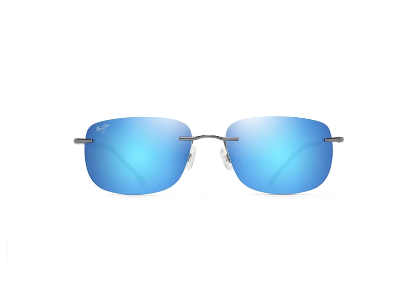 Maui Jim Unisex Ohai Sunglasses, Blue Ohai Gunmetal, L