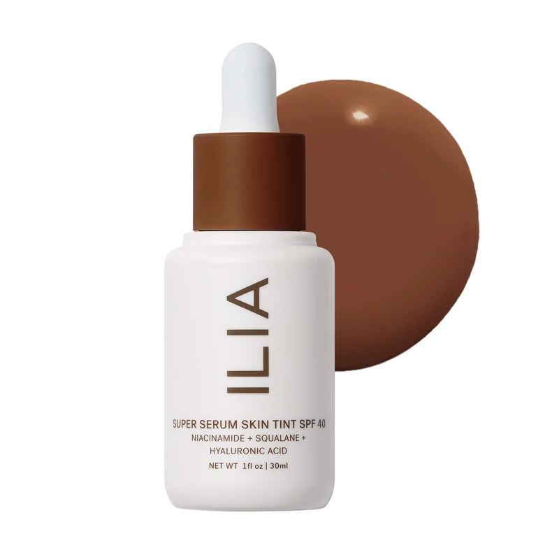 ilia natural super serum skin tint spf 40 non toxic vegan cruelty free clean makeup perissa st 17 5