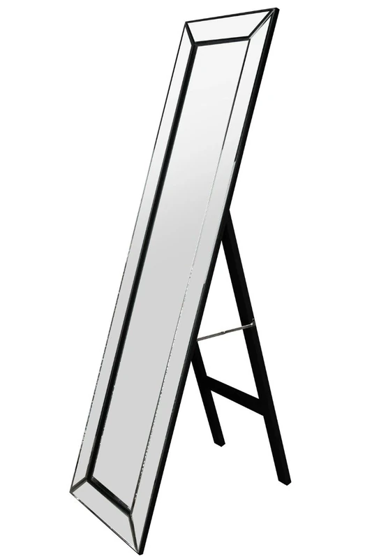MirrorOutlet Large Striking All glass Venetian Free Standing/Cheval Mirror - Rectangular for Lounge, Dining Room, Bedroom, Bathroom and more - 150cm X 40cm. UK's Largest Stockist.,150 x 40,SWS031A