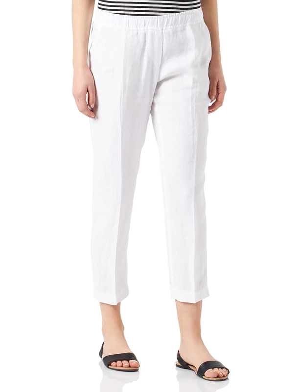 BRAX Women's Style Maron Slacks Trouser, White, 36W / 30L
