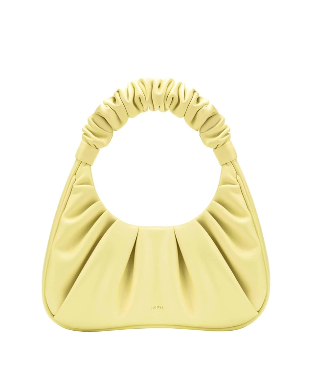 JW PEI Women's Gabbi Ruched Hobo Handbag - Light Yellow