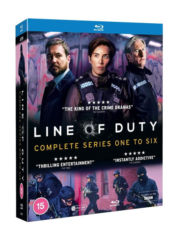 Line of Duty Series 1-6 Complete Box Set - Blu-ray Acorn - Image 1