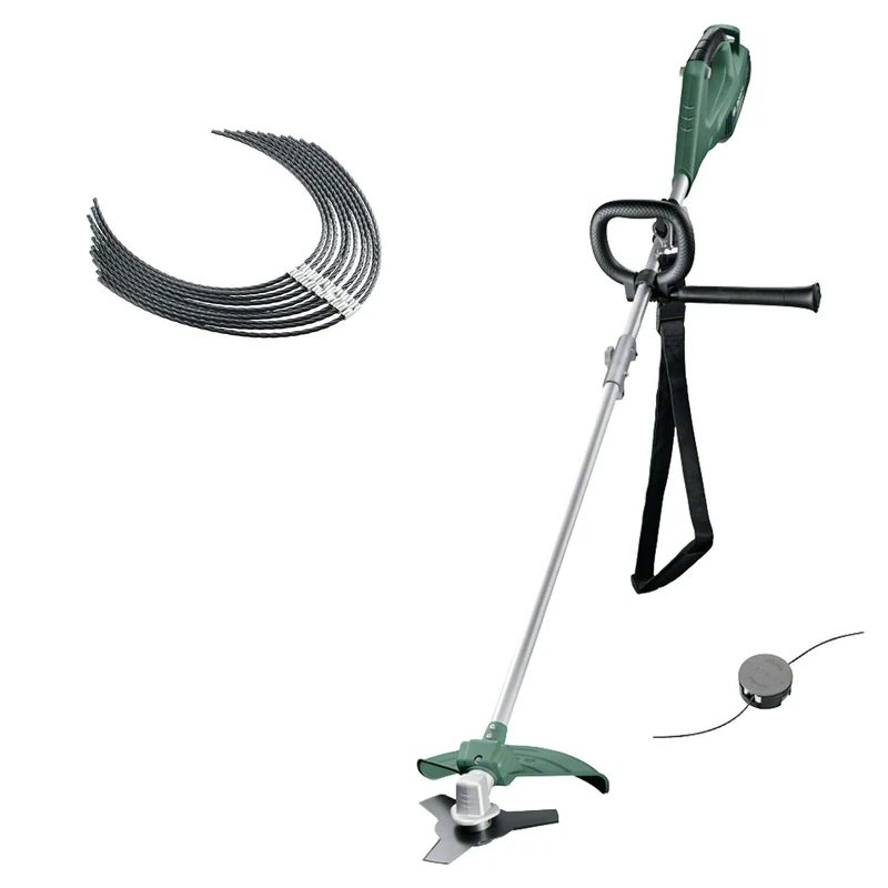Bosch Strimmer AFS 23-37 (950 W, three-prong blade, spool for cutting line, 3x cutting lines, auxiliary handle, protective guard) + Bosch Extra Strong Cutting Thread for AFS 23-37 Brush Cutter