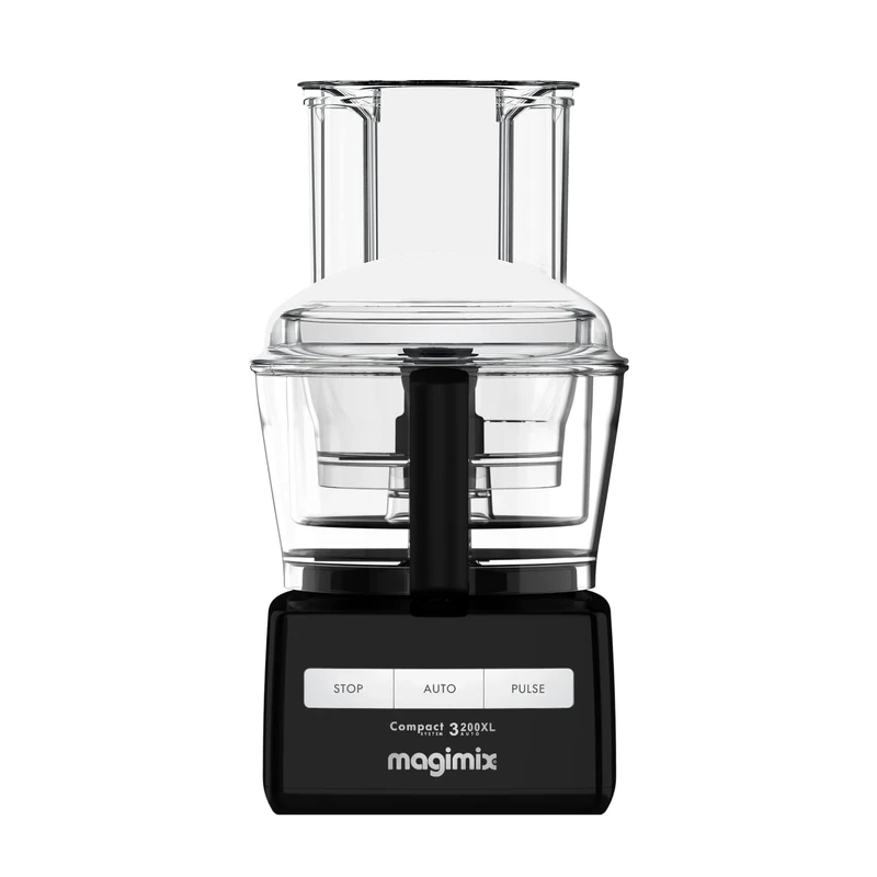 Magimix 3200XL Food Processor | 2.6L BPA-Free Bowl | Quiet & Powerful Motor| Multifunctional 6 in 1 Solution | Black | 18373