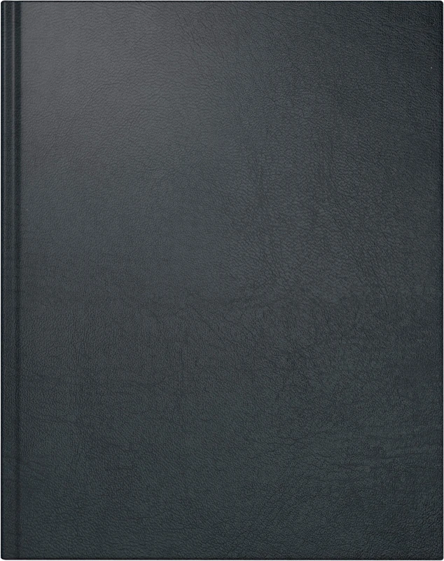 rido/idé 7024074902 Wochenkalender/Buchkalender 2022 Modell Managerkalender TM, Kunstleder-Einband Belnova, schwarz