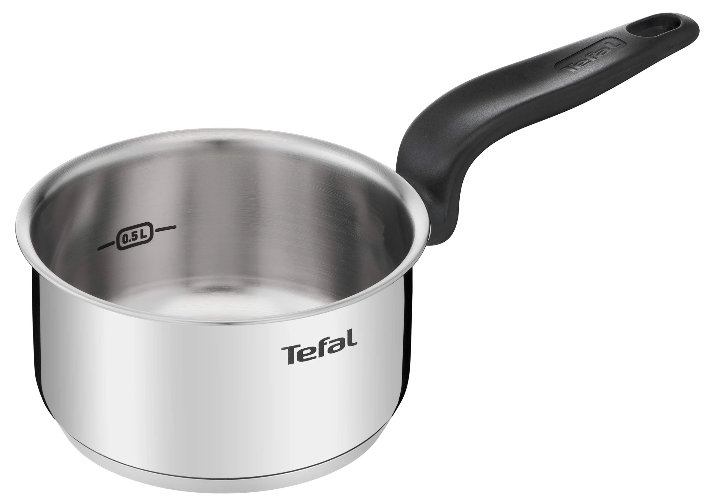 Tefal Primary E3082704 Saucepan 14 cm (1 L), Premium Quality Stainless Steel, Induction, Slow Cooking, Boiling
