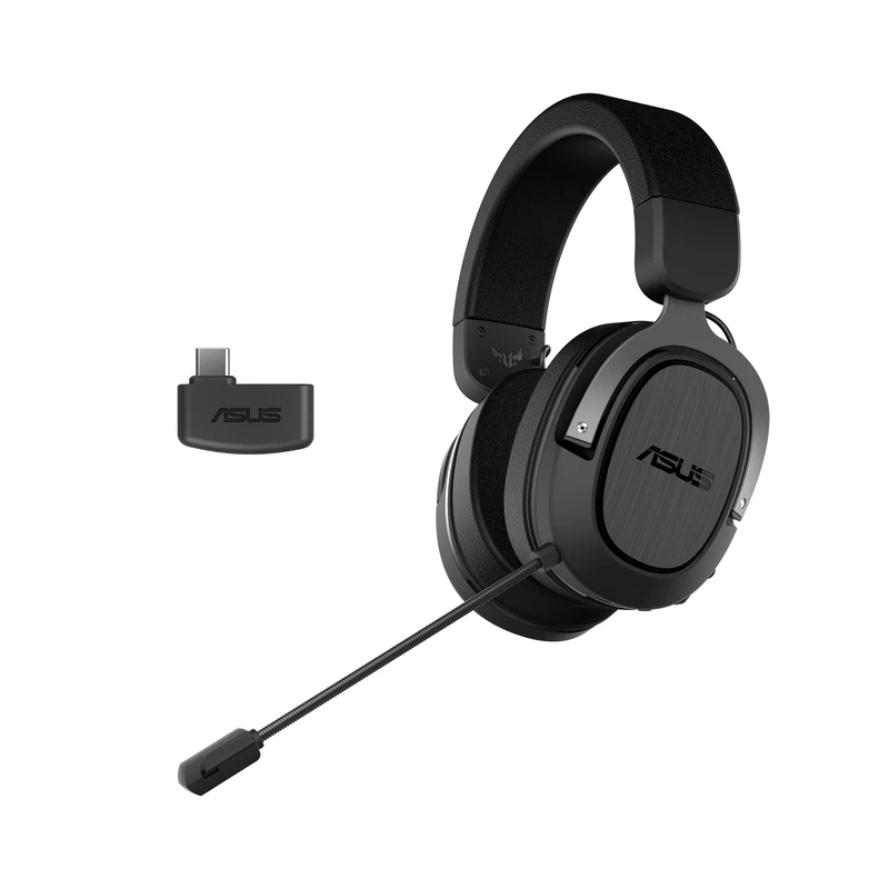 ASUS TUF Gaming H3 Wireless Gaming Headset with 2.4GHz Wireless Connection, Virtual 7.1 Surround Sound, Lightweight design and Copatiable with PC, Playstation 5 and Nintendo Switch