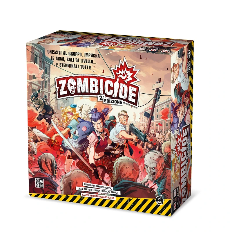 Asmodee - Zombicide, Seconda Edizione, Gioco da Tavolo, Edizione in Italiano, 8487