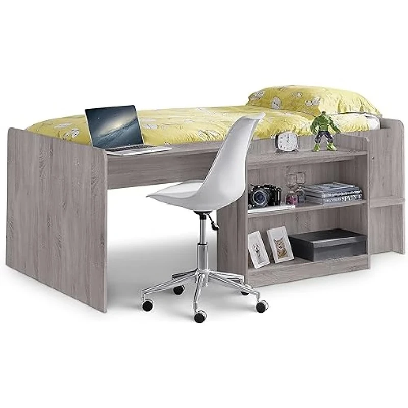 Julian Bowen Neptune Midsleeper - Grey Oak Mid Sleepers