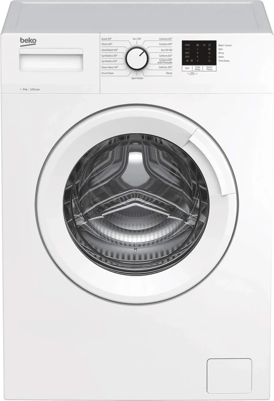 BEKO WTK82041W 8KG 1200 SPIN WASHING MACHINE WHITE