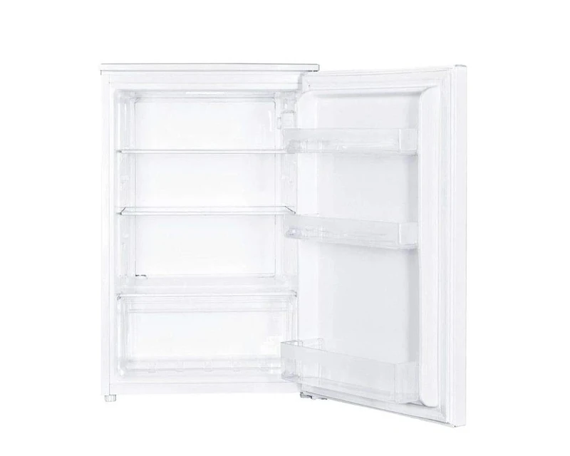 HADEN White Undercounter Fridge - 130L, 2 Shelves, Temp Control