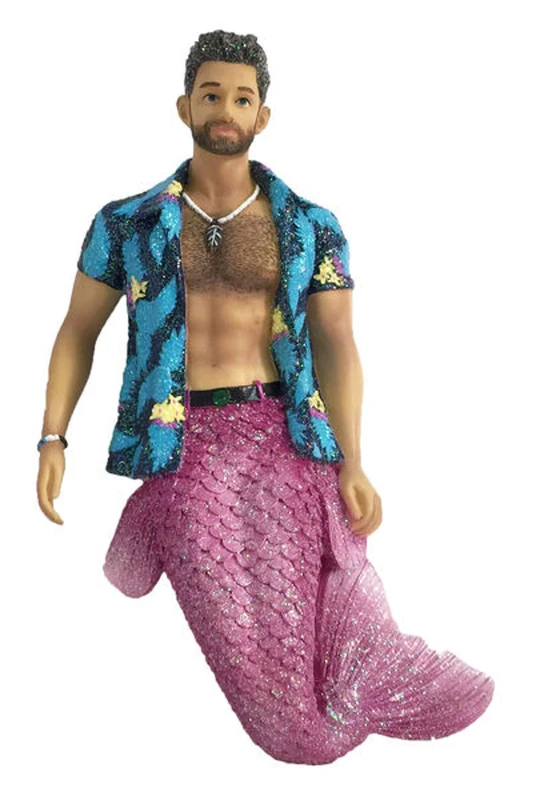 December Diamonds Beach Bim Bo Merman Christmas Tree Ornament 5555154