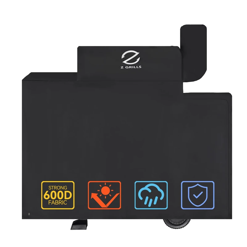 Z GRILLS ZGC-600S BBQ Grill Cover, Black
