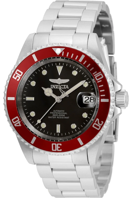 Invicta Pro Diver 35695 Men's Watch - Waterproof - Analogue - Automatic Movement - stainless steel with Black dial - 40mm
