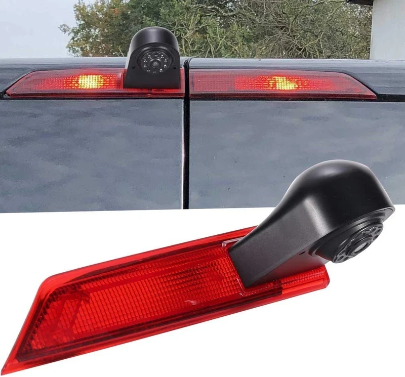 Car third camera Brake Lamp Roof Mount brake light Rear view reversing camera for Ford Transit Custom 2012-2016