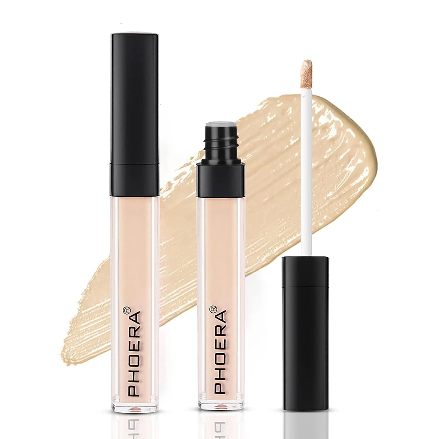 Concealer Long-lasting,Concealer Full Coverage,Eye Concealer Easy to Blend,Vegan&Cruelty-Free (101#LIGHT)