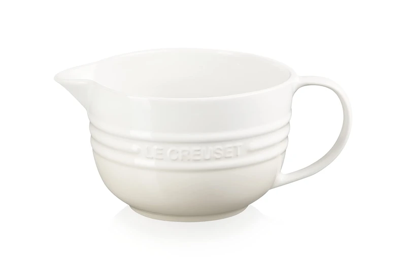 Le Creuset Stoneware Mixing Jug, 2 litres, Meringue, 70106207160002