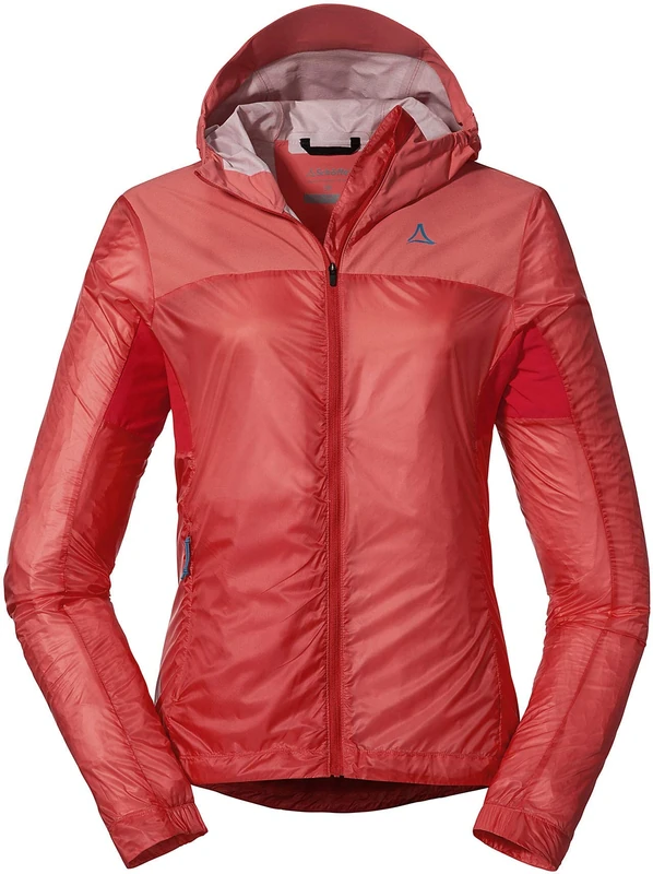 Schöffel Women's Hybrid Flow Trail Jacket, Georgia Peach, 46
