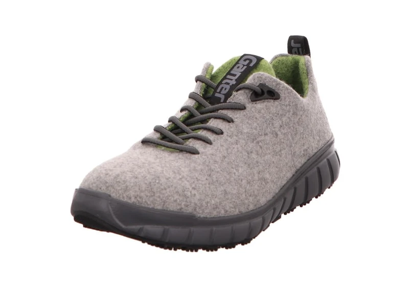 Ganter Women's EVO Damen-H Sneaker, Graphite, Kiwi, 8.5 UK