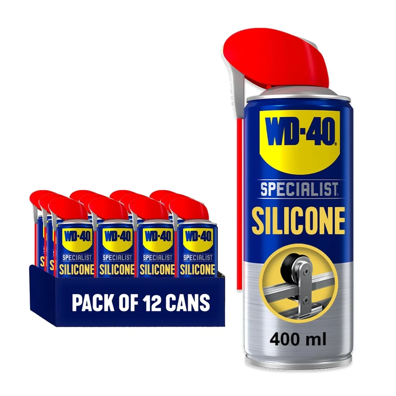 WD-40 Specialist High Performance Silicone Lubricant Smart Straw (12x 400ml)