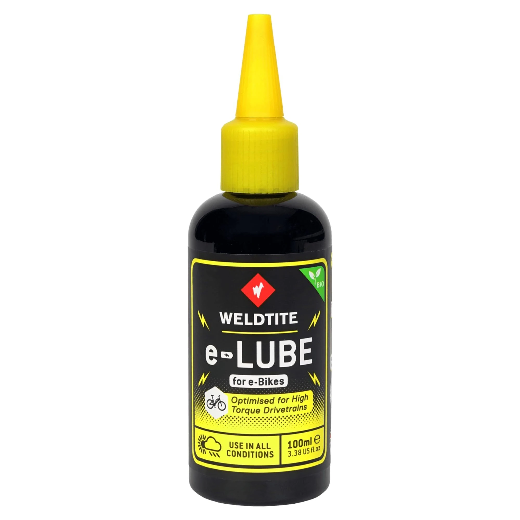 WELDTITE E-Lube for e-Bikes - Optimised for High Torque Drivetrains, 100 ml